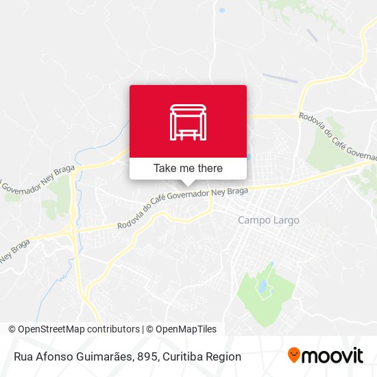 Rua Afonso Guimarães, 895 map