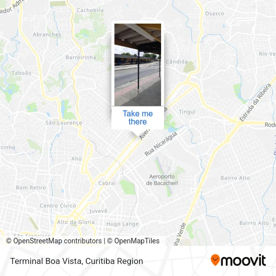 Terminal Boa Vista map
