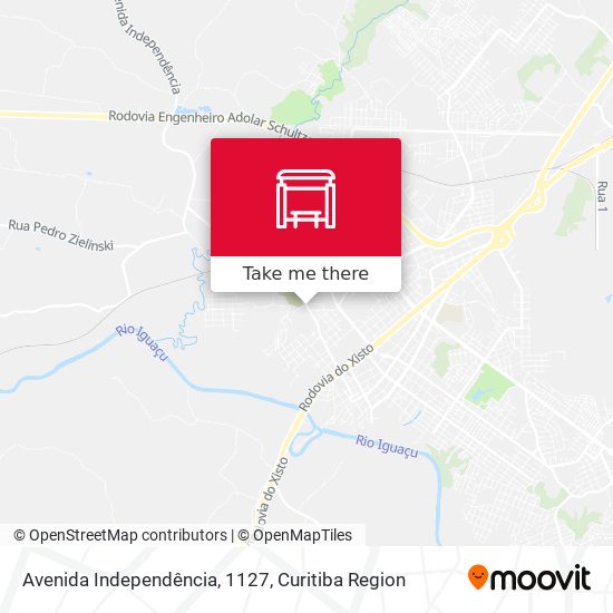 Avenida Independência, 1127 map
