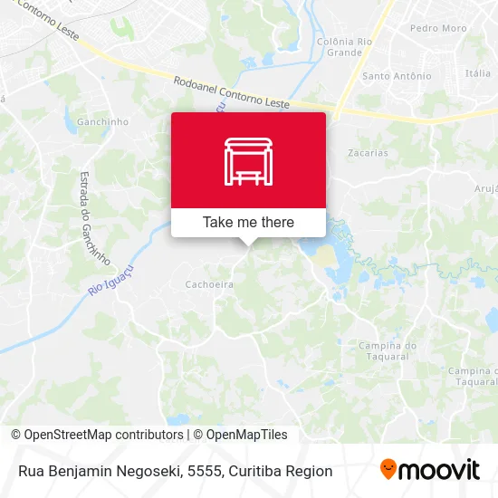 Rua Benjamin Negoseki, 5555 map