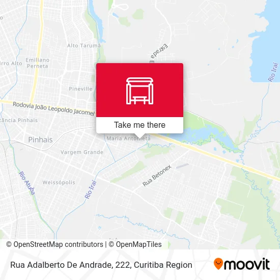 Rua Adalberto De Andrade, 222 map