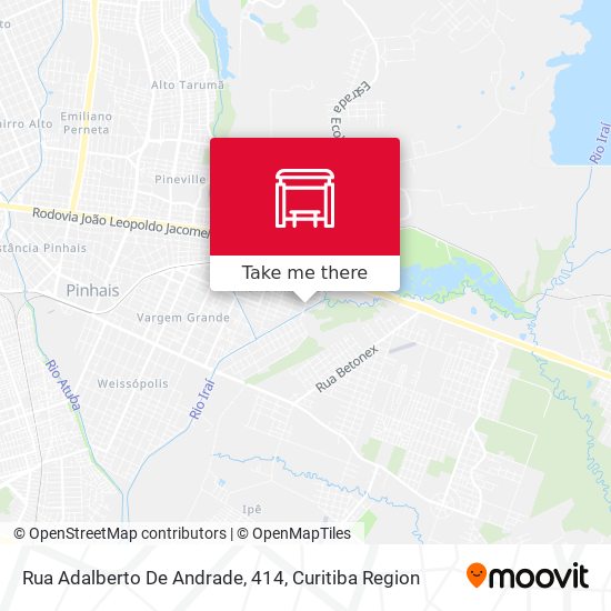 Rua Adalberto De Andrade, 414 map