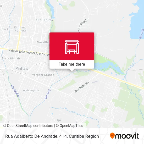 Rua Adalberto De Andrade, 414 map