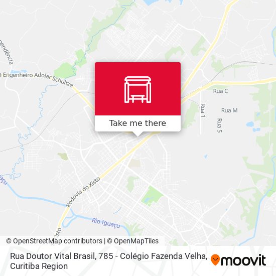 Rua Doutor Vital Brasil, 785 - Colégio Fazenda Velha map