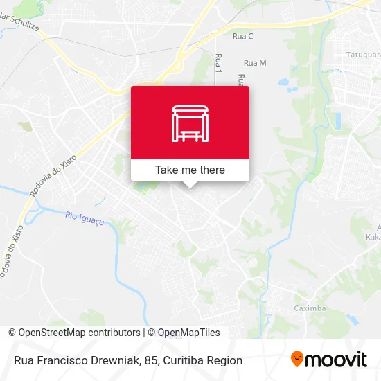 Rua Francisco Drewniak, 85 map