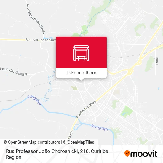 Rua Professor João Chorosnicki, 210 map