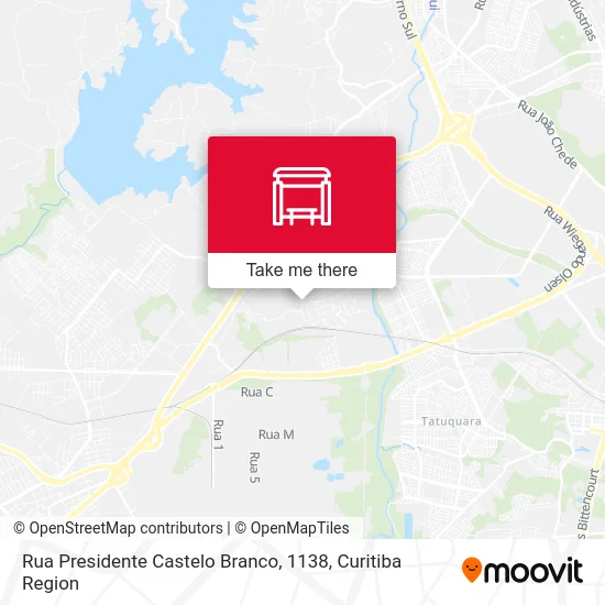 Rua Presidente Castelo Branco, 1138 map