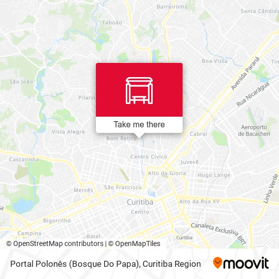 Portal Polonês (Bosque Do Papa) map