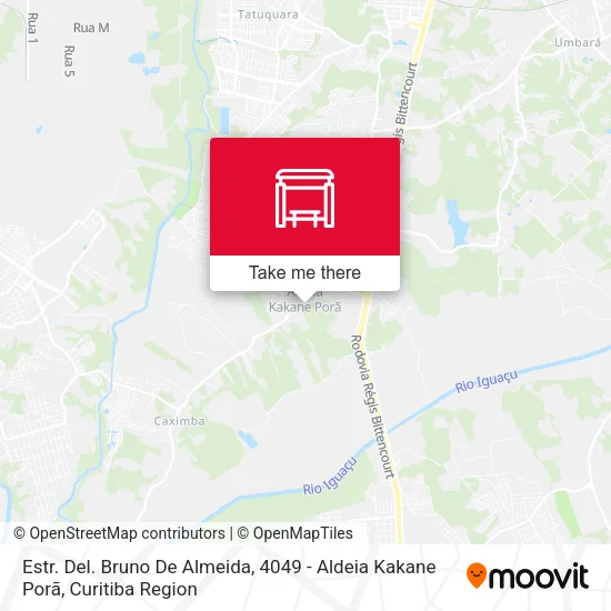 Estr. Del. Bruno De Almeida, 4049 - Aldeia Kakane Porã map