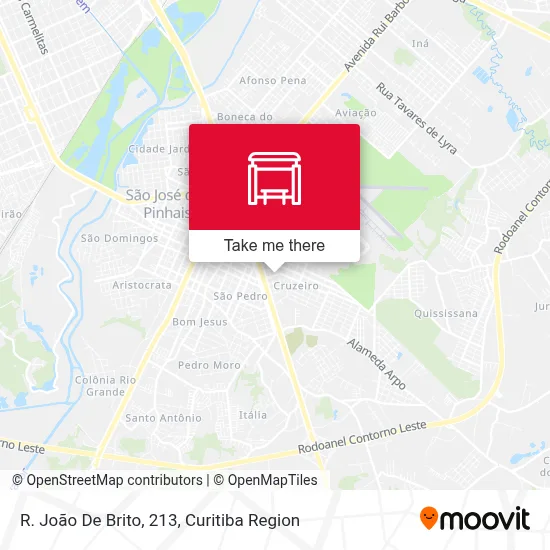R. João De Brito, 213 map