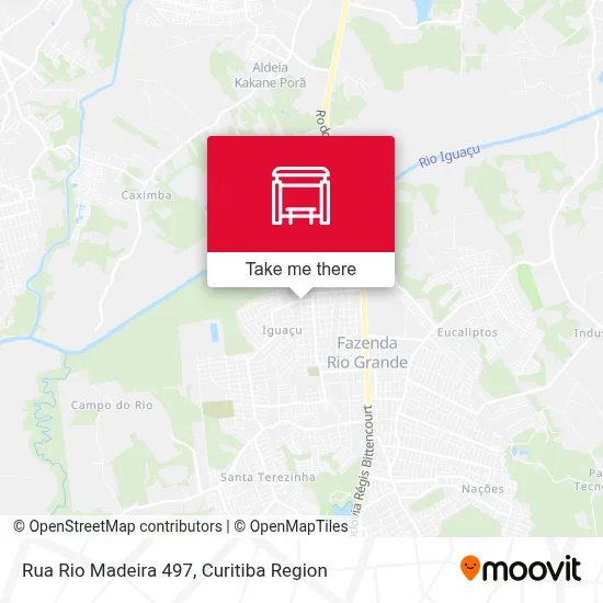 Rua Rio Madeira 497 map