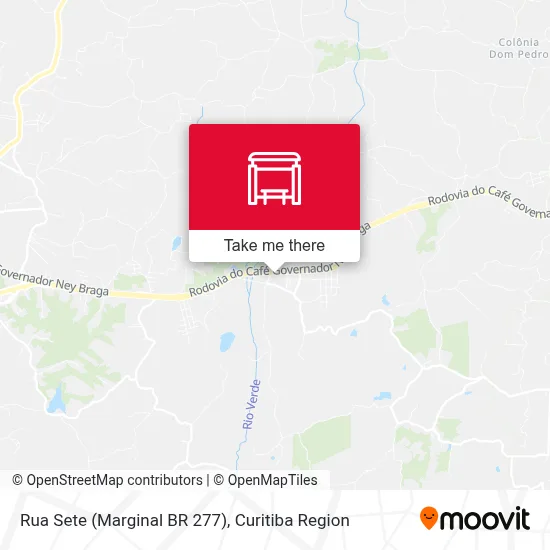 Rua Sete (Marginal BR 277) map