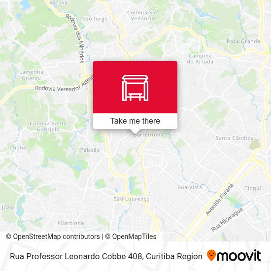 Rua Professor Leonardo Cobbe 408 map