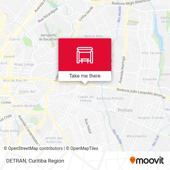DETRAN map