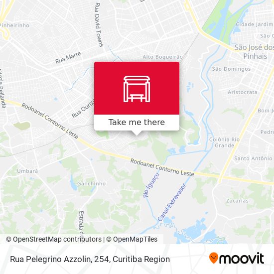 Rua Pelegrino Azzolin, 254 map