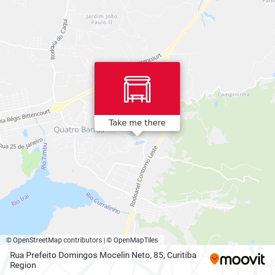 Rua Prefeito Domingos Mocelin Neto, 85 map