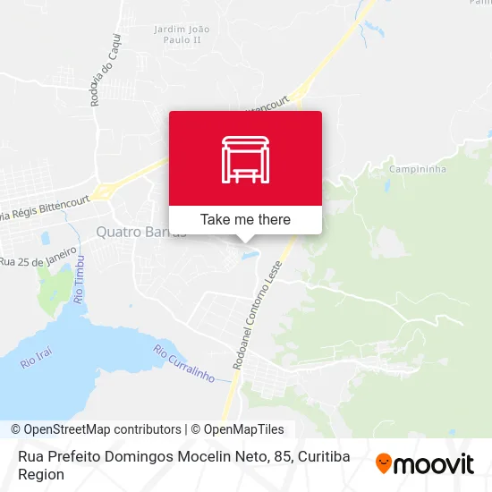 Rua Prefeito Domingos Mocelin Neto, 85 map