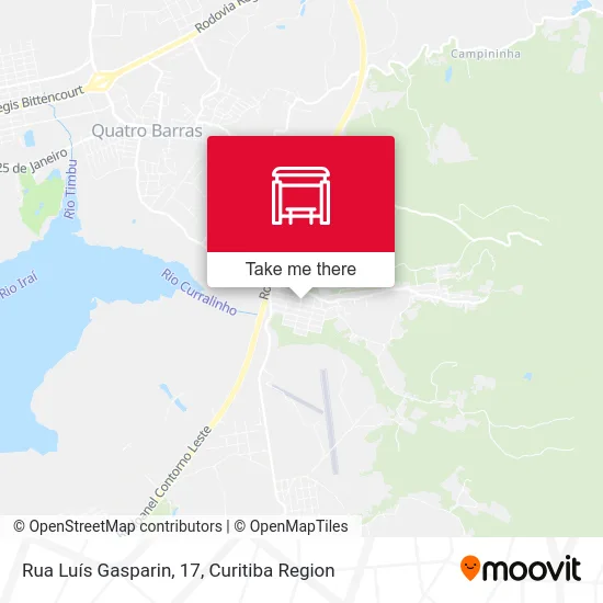 Rua Luís Gasparin, 17 map