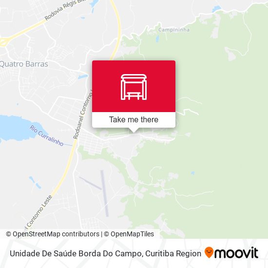 Unidade De Saúde Borda Do Campo map