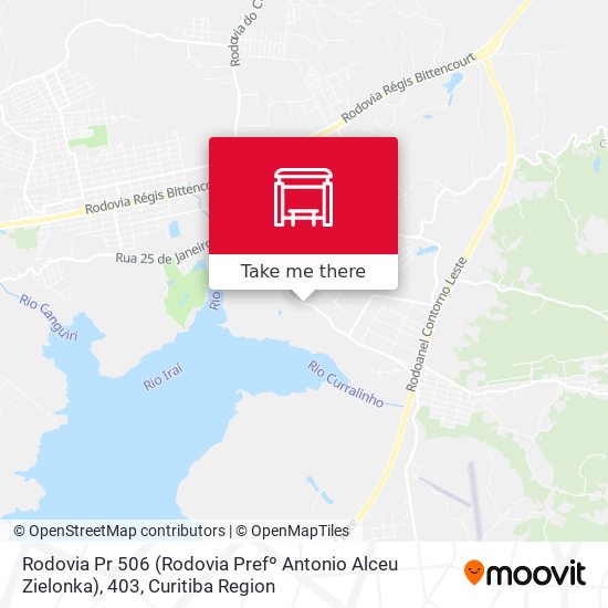Rodovia Pr 506 (Rodovia Prefº Antonio Alceu Zielonka), 403 map