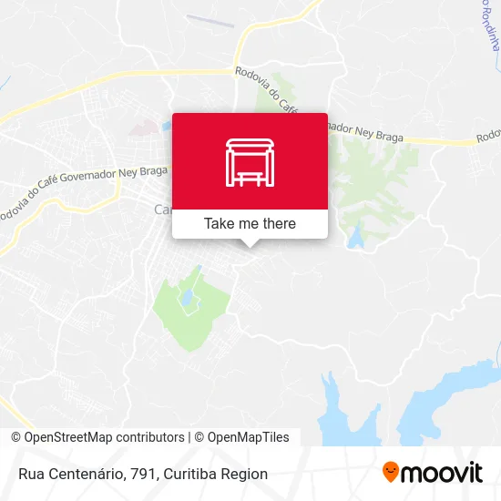 Rua Centenário, 791 map