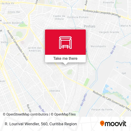 R. Lourival Wendler, 560 map