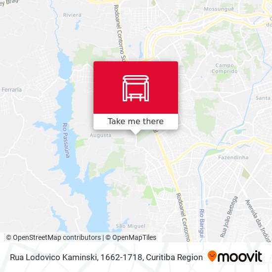 Rua Lodovico Kaminski, 1662-1718 map