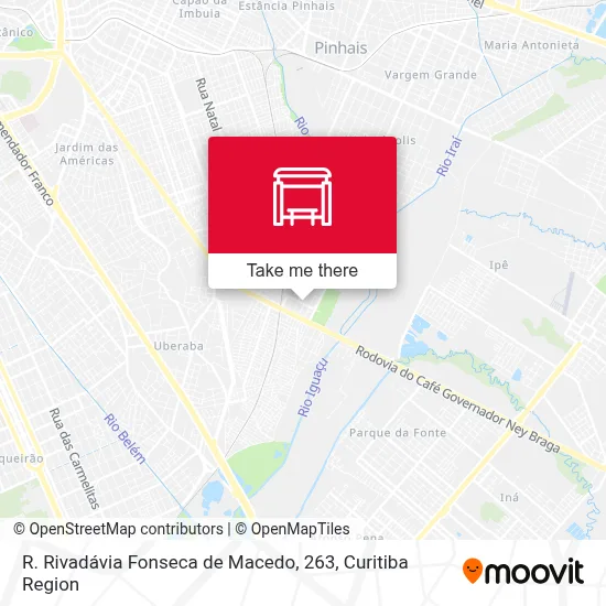 R. Rivadávia Fonseca de Macedo, 263 map