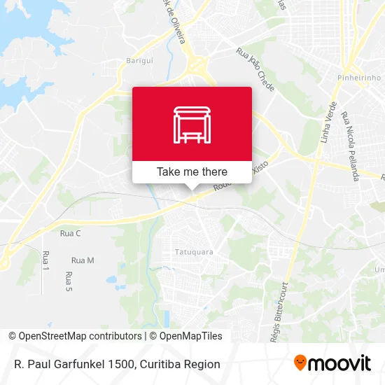 R. Paul Garfunkel 1500 map