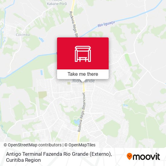 Antigo Terminal Fazenda Rio Grande (Externo) map