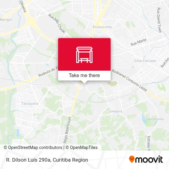 R. Dílson Luís 290a map