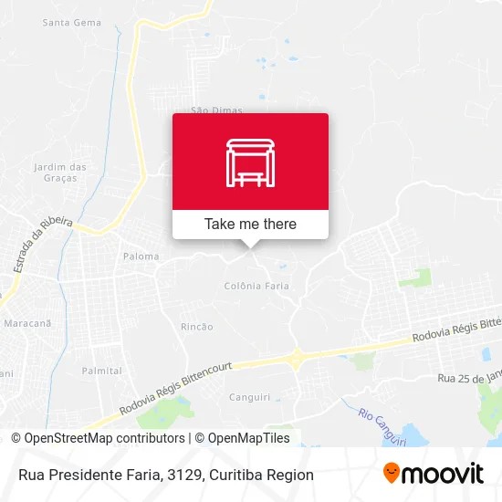 Rua Presidente Faria, 3129 map