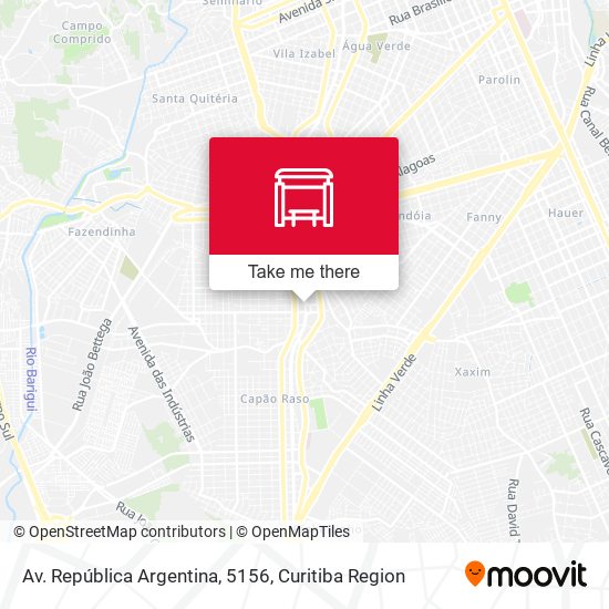 Av. República Argentina, 5156 map