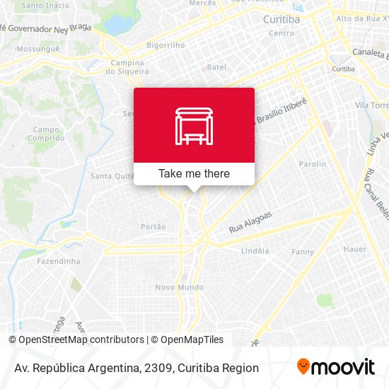 Av. República Argentina, 2309 map