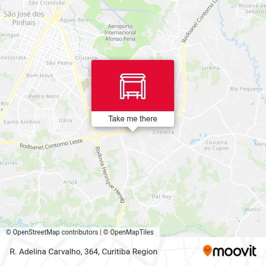 R. Adelina Carvalho, 364 map