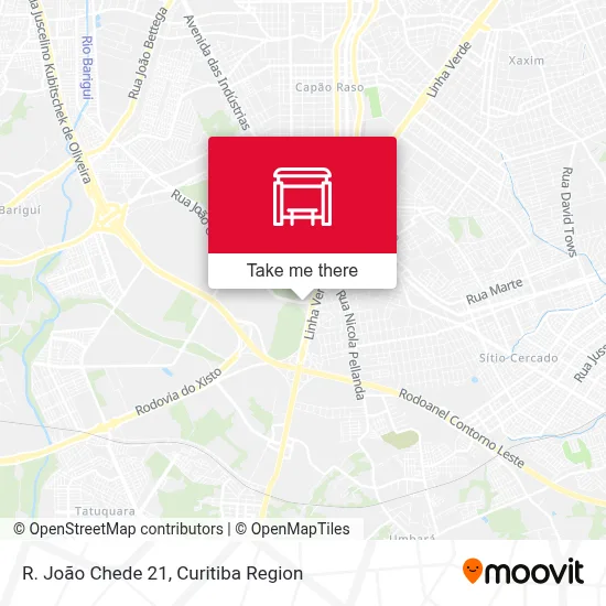 R. João Chede 21 map