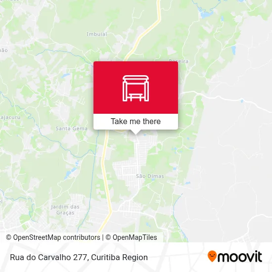 Rua do Carvalho 277 map