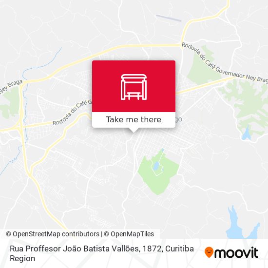 Rua Proffesor João Batista Vallões, 1872 map