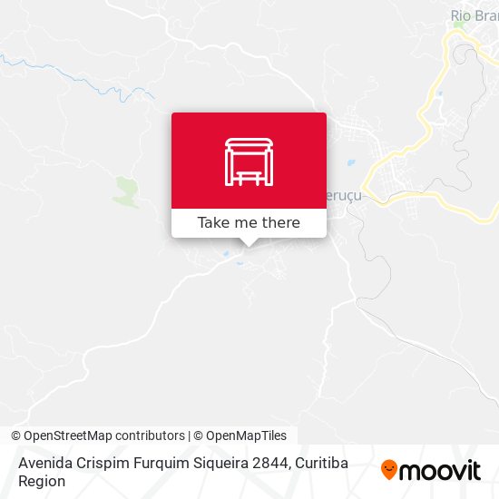 Mapa Avenida Crispim Furquim Siqueira 2844