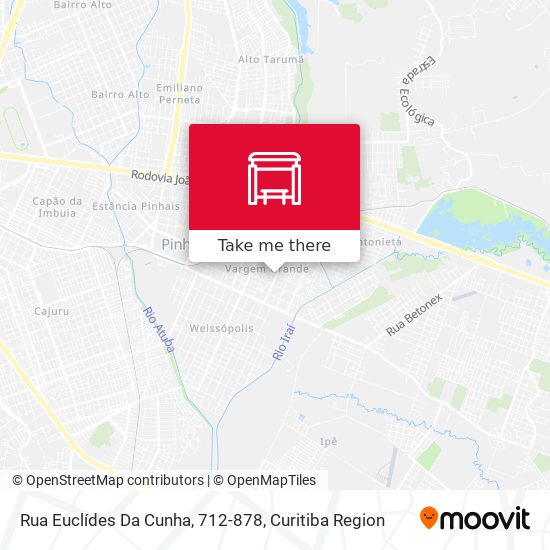 Mapa Rua Euclídes Da Cunha, 712-878