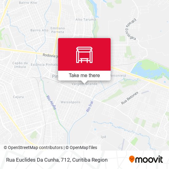 Mapa Rua Euclides Da Cunha, 712