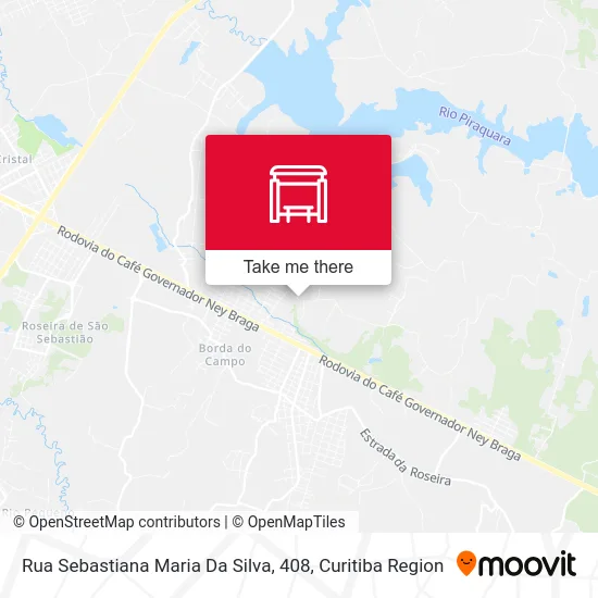 Rua Sebastiana Maria Da Silva, 408 map