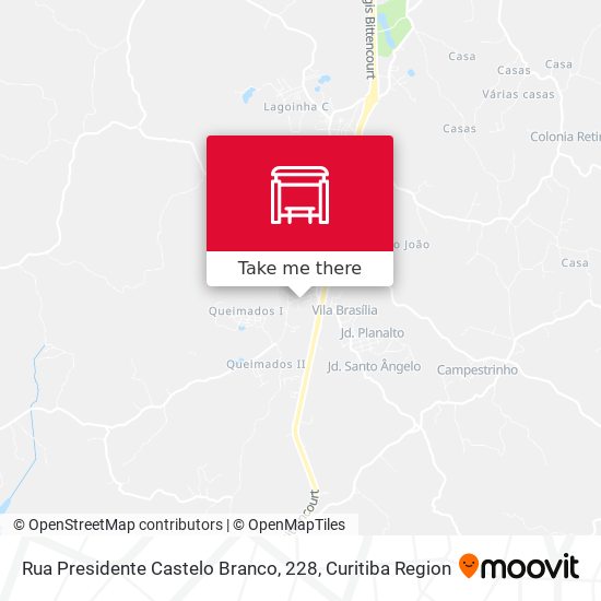 Mapa Rua Presidente Castelo Branco, 228