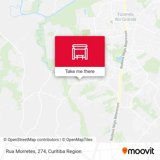 Rua Morretes, 274 map