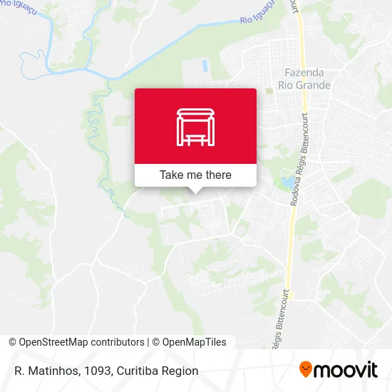 R. Matinhos, 1093 map