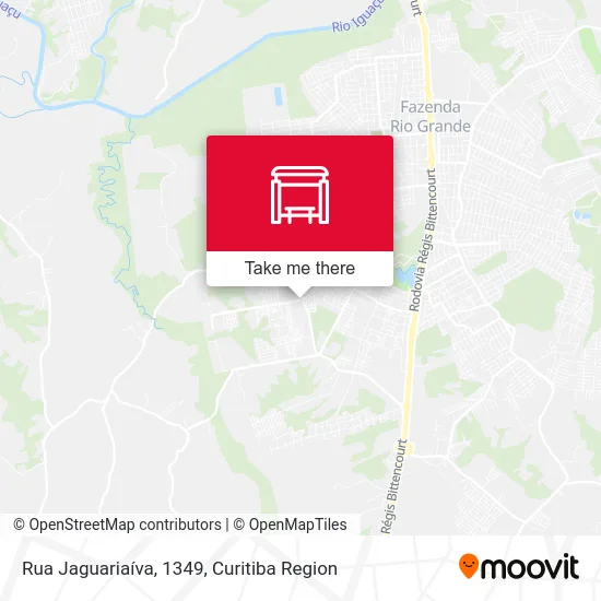 Rua Jaguariaíva, 1349 map