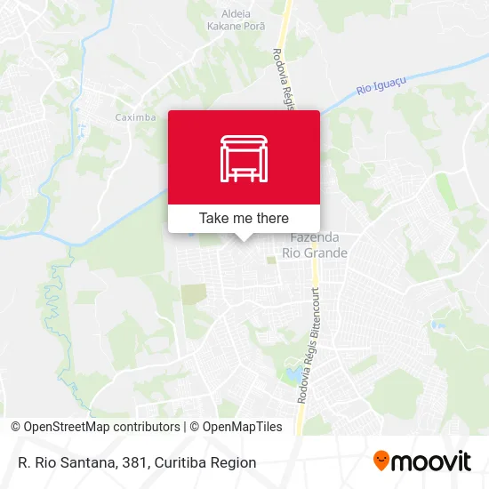 R. Rio Santana, 381 map