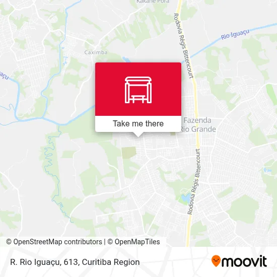 R. Rio Iguaçu, 613 map