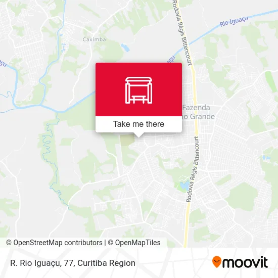 R. Rio Iguaçu, 77 map