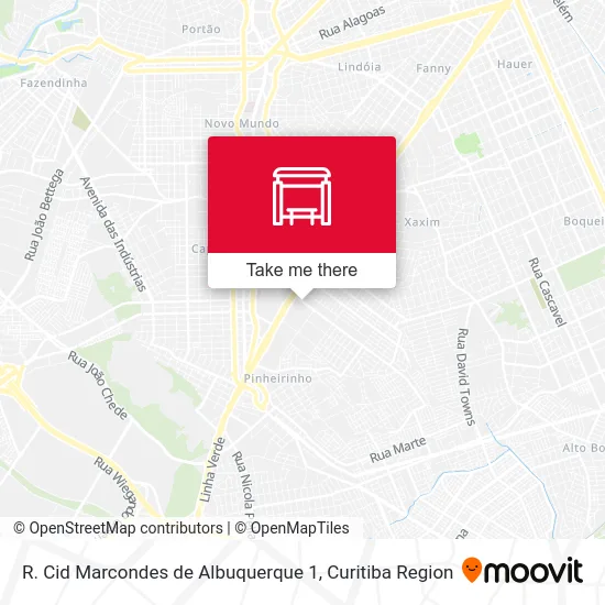 R. Cid Marcondes de Albuquerque 1 map